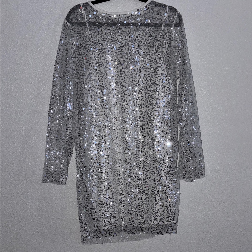 Silver dress